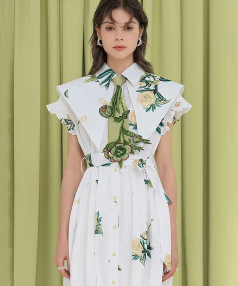 Flower Break Collar